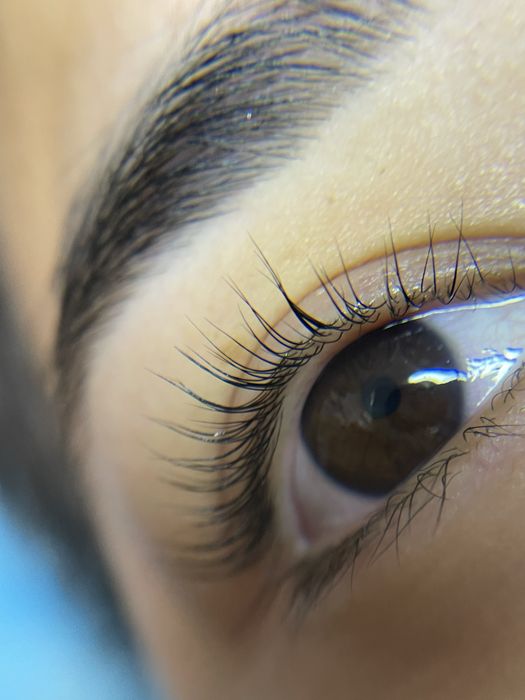 Ламинирование ресниц и бровей