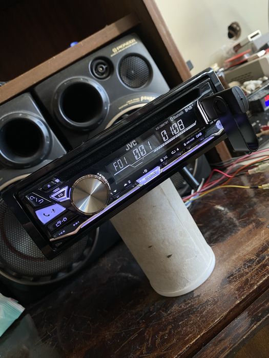 JVC KD-DB97BT- НАЙ ВИСОК КЛАС - 4V!!-USB Bluetooth CD авто радио за кола сд