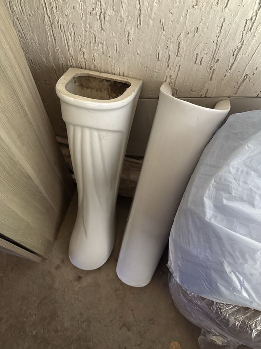 Продам б/у раковины с пьедисталом