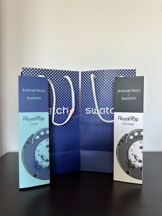 Ap x Swatch Lan ba and Ocho negro