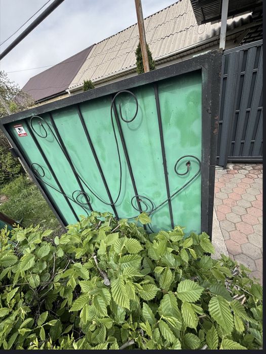 Продам ворота зеленые саветские