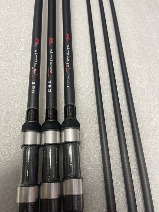 SET 3 Lansete FL Strategist 3.90m/3.75lbs+3 Mulinete FL 14000 New 2025