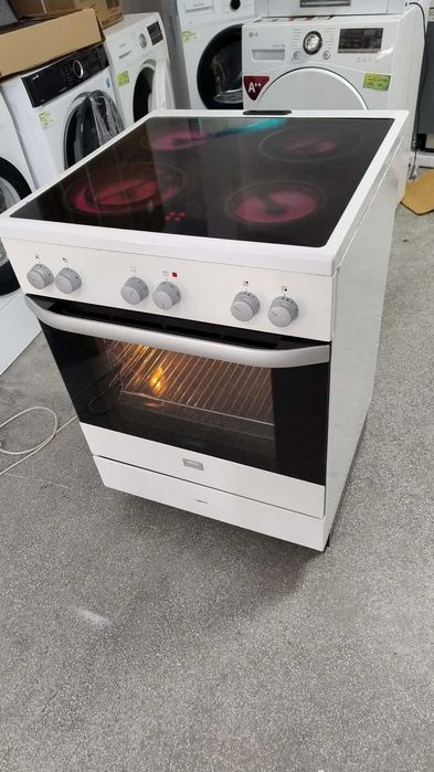 *ПРОМО* Комбинирана Готварска печка с керамични котлони Electrolux-Електролукс 72 л