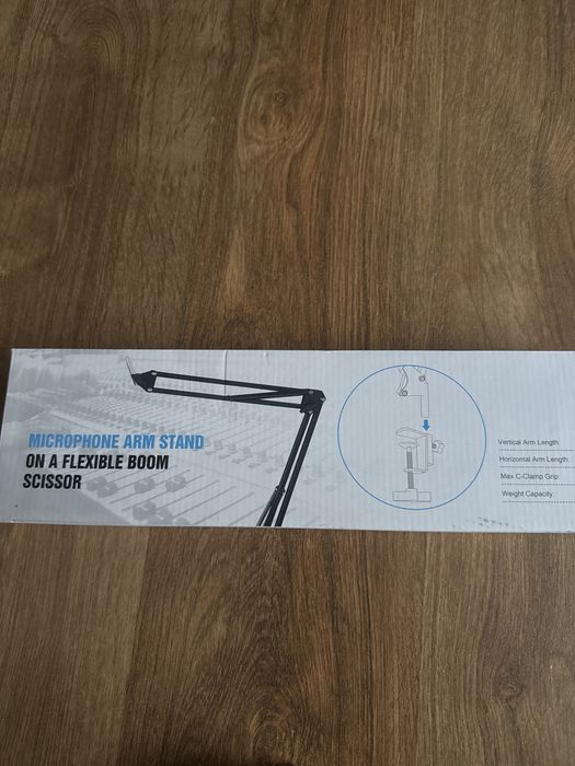 Микрофон Trust Mantis и стойка за микрофон