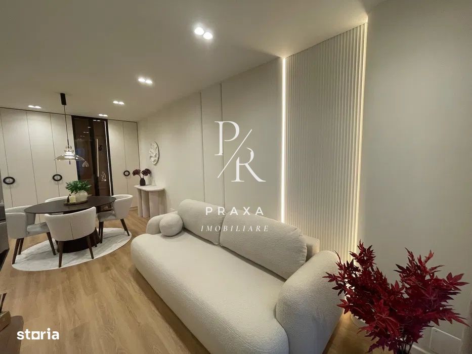 Apartament 2 camere, 51mp, vedere PANORAMICA, parcare, mobilat, str. R — fotografia 3