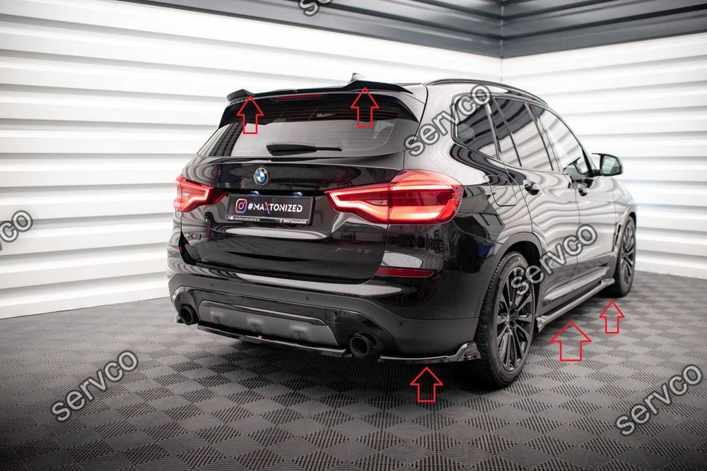 Pachet Body kit tuning Bmw X3 G01 2017-2021 v5 - Maxton Design