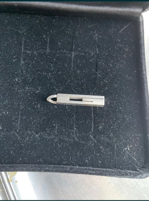 Pandantiv GUCCI autentic 100% argint 925 purtat de cateva ori fabricat