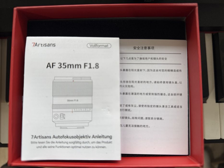 Obiectiv 7Artisans 35mm F1.8 AF – Nikon Z – Full Frame