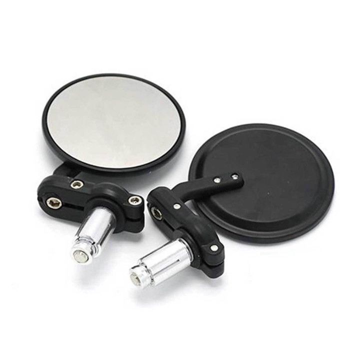 Set Oglinzi Capete capat Ghidon Moto Chooper Cafe Racer Naked A193
