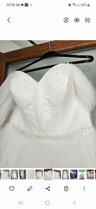 Rochie mireasa masura L