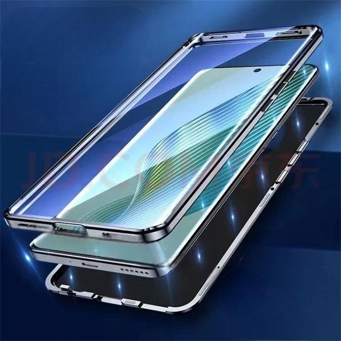 Honor 400 / Pro / Lite / Двоен 360 магнитен кейс с камера протектор