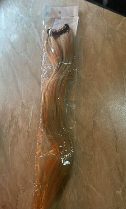 Луксозна 66.04 см права конска опашка за жени