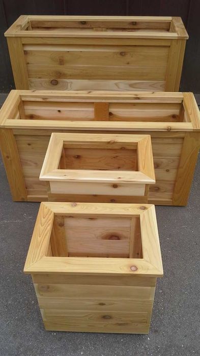 Деревянные ящики для цветов, кашпо для цветов, подставки под цветы