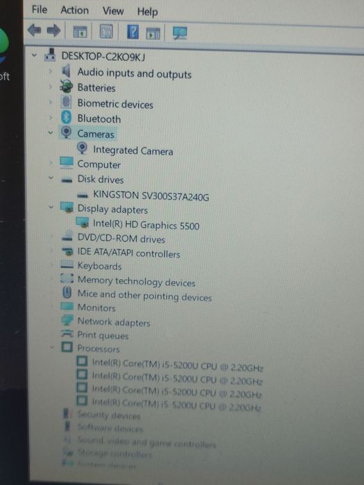 Laptop Profesional Lenovo Thinkpad E550 - i5-5200u/12gb/256gb/Bat. 2H