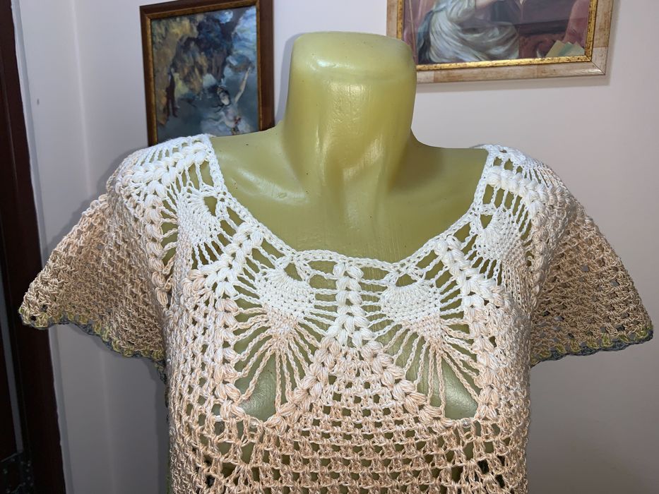 Bluza crosetata talie MARE