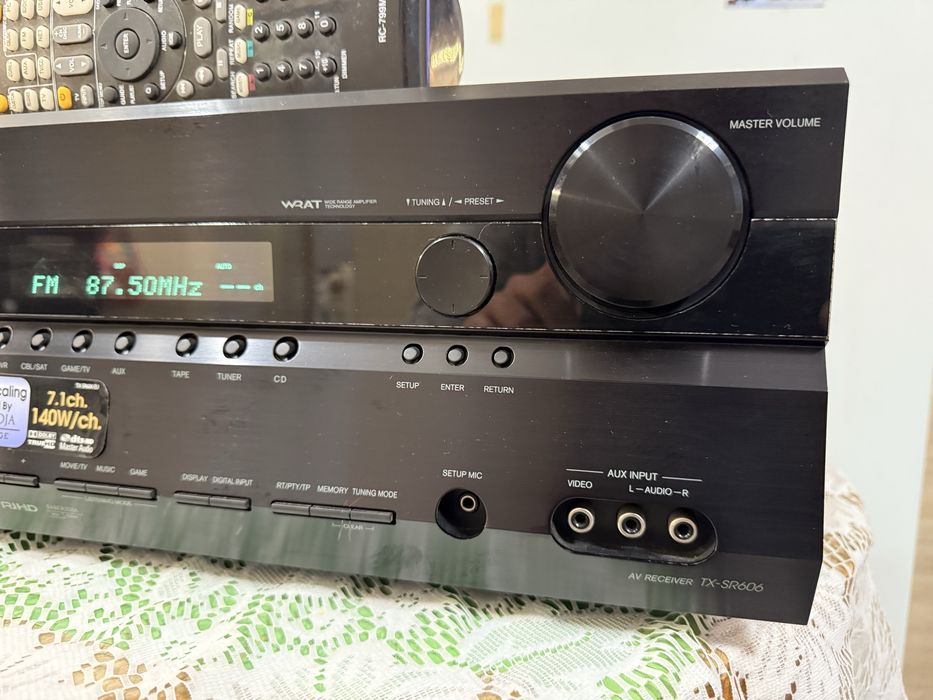 Onkyo TX-SR606 като нов Ресивър