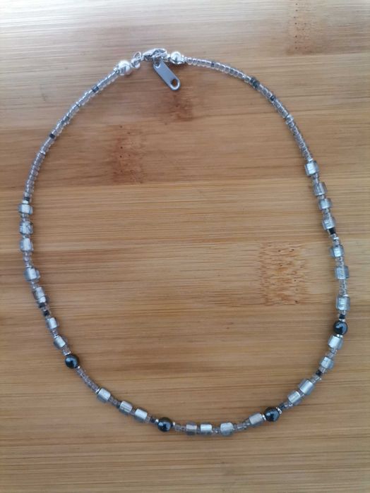 Колие, ръчна изработка с хематит