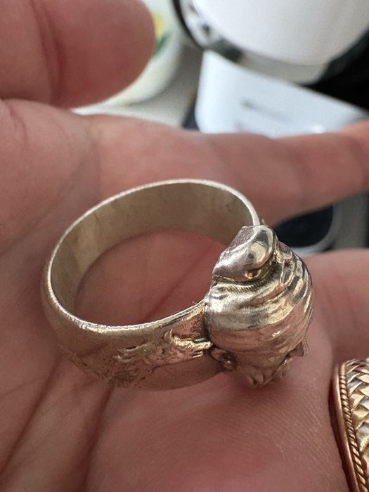 Inel argint Decebal lucrat manual