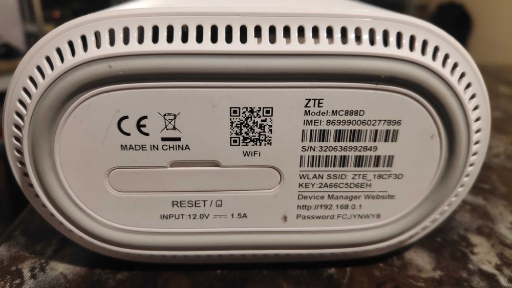 ZTE 5G рутер на Yettel