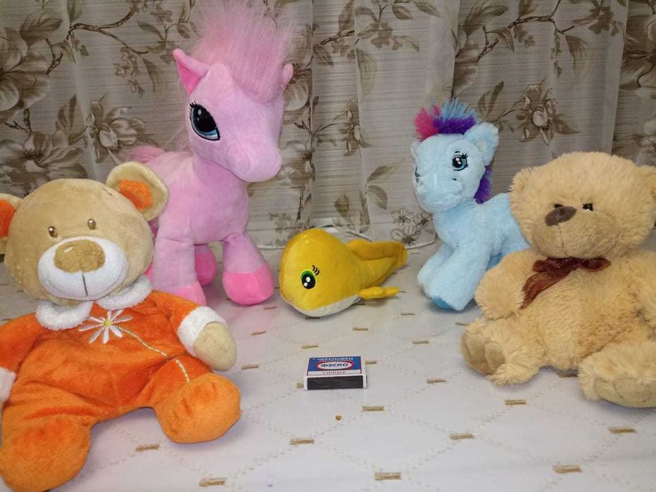 Мягкие игрушки чистые