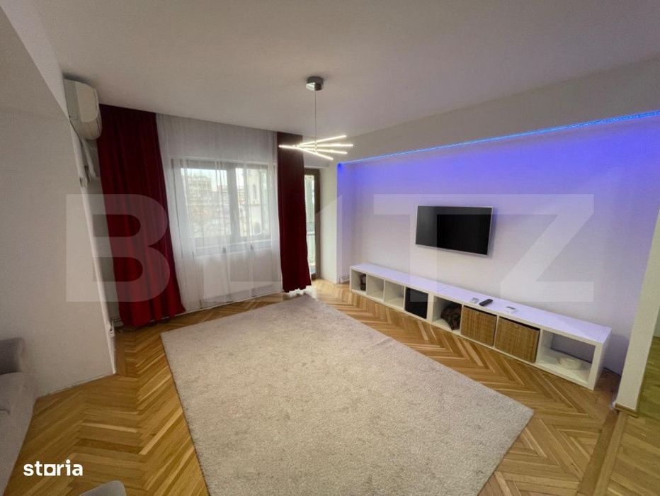 Apartament 2 camere 60mp, centrala termica, zona ultracentrala