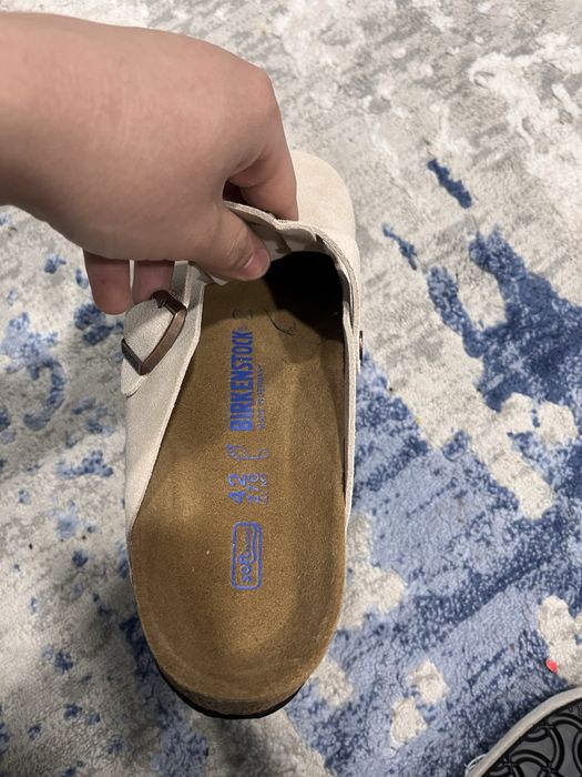 Saboti Birkenstock Crem Marimea 42 (27cm)