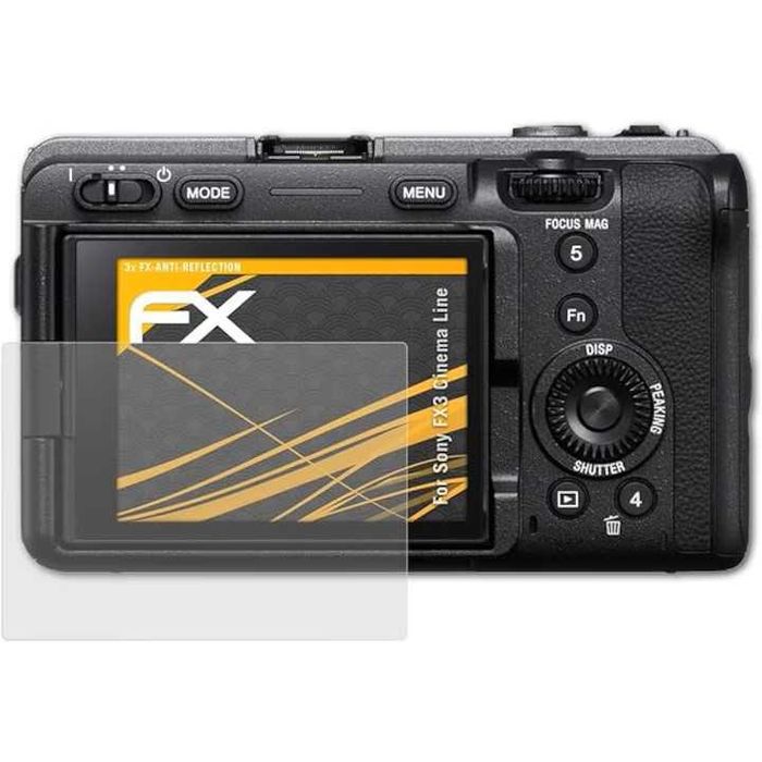 Folie sticla pentru Sony FX3 Cinema Line, protectie ecran, antishock
