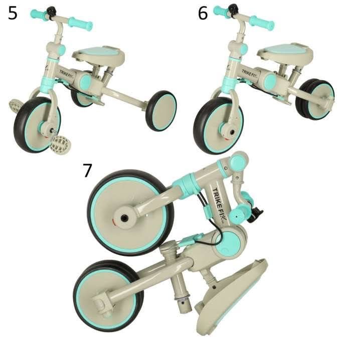 Tricicleta 3in1 pentru copii