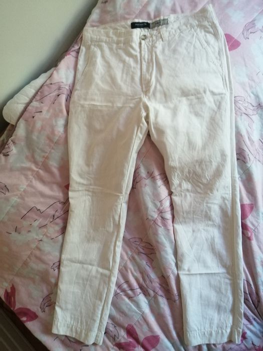 Мъжки бял панталон