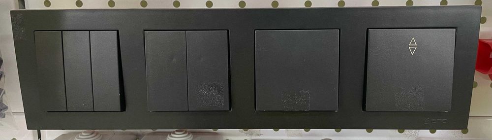 Розетки Vision (Турция) Черные