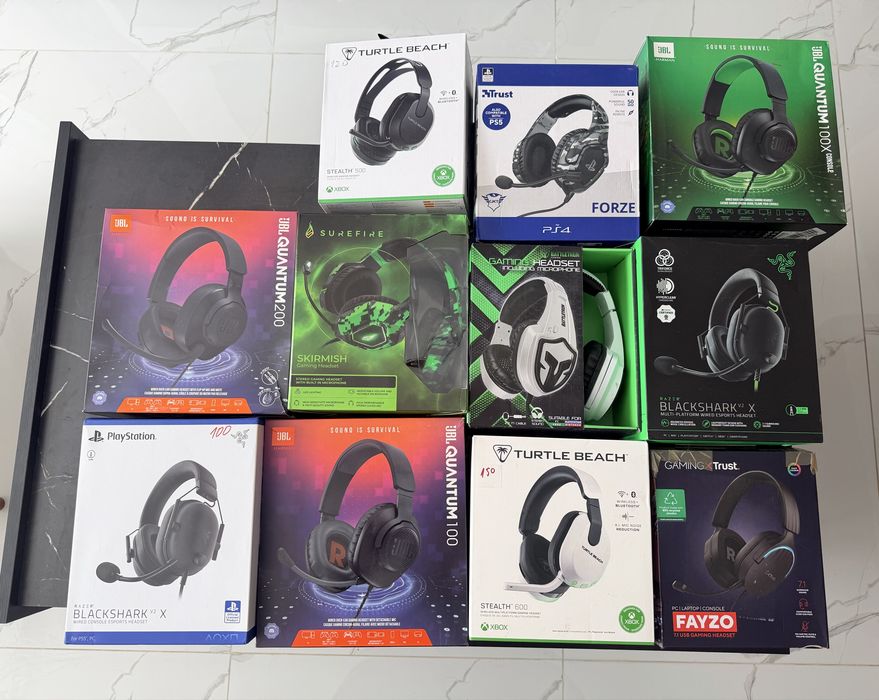 Геймърски слушалки Turtle beach jbl playstation steelseries