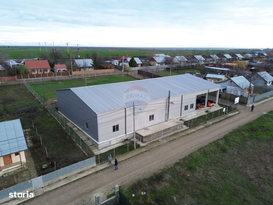 Teren agricol 13,1 ha + Hală 700 mp + Utilaje Agricole - Piscu, Galati
