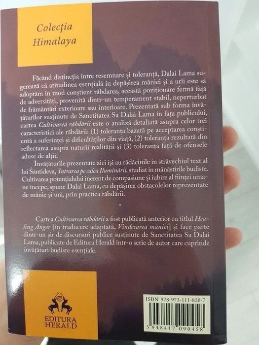 Vand carte Dalai Lama