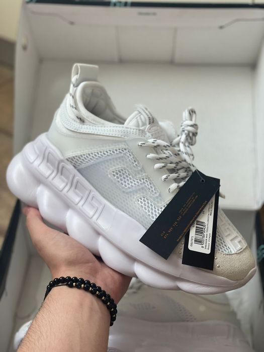 Versace chain reaction albi full white