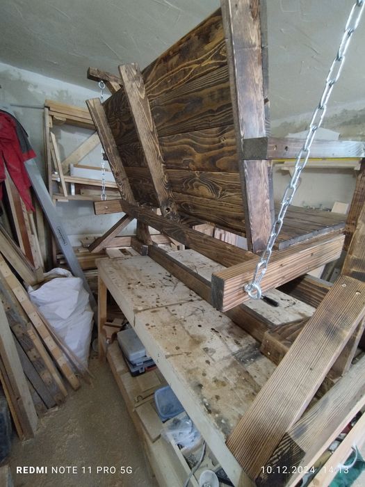 Градинска люлка от чам