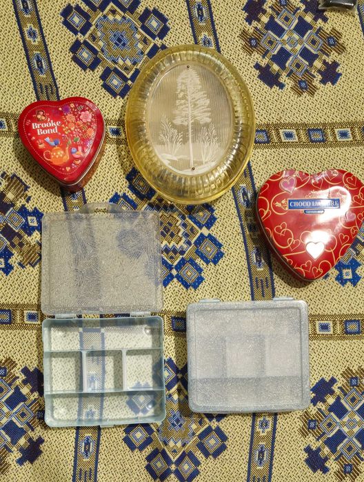 Шкатулки декоративные ,  Изделия из дерева и кожи.