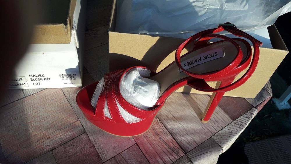 Летни обувки и сандали на висок ток Steve Madden, 37 номер