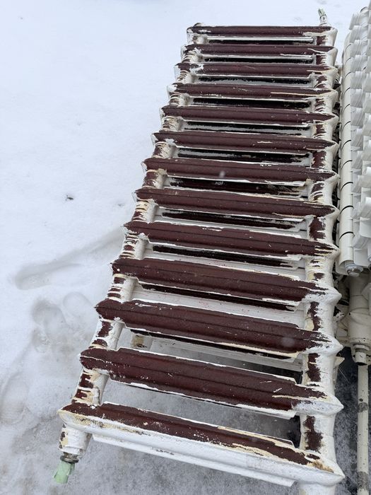 Чугунные батареи б/у