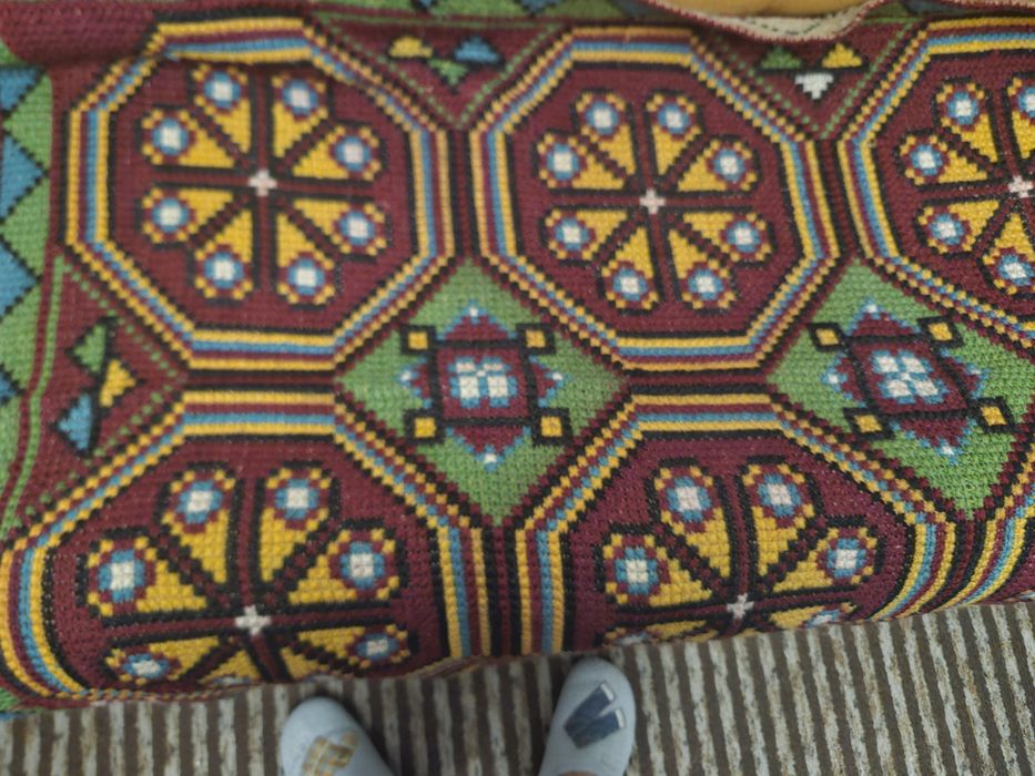 Ръчно плетена кувертюра, покривало