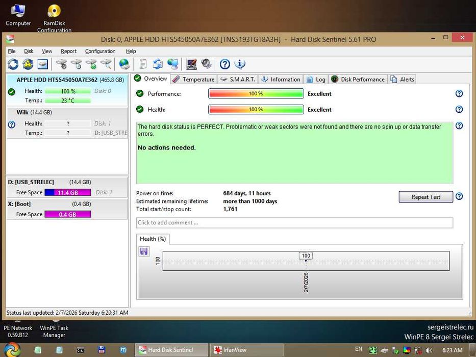 Продавам няколко харддиска за лаптоп 2.5" 500GB и 1TB