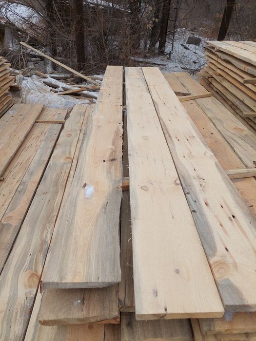 Доски обрезная и не обрезная