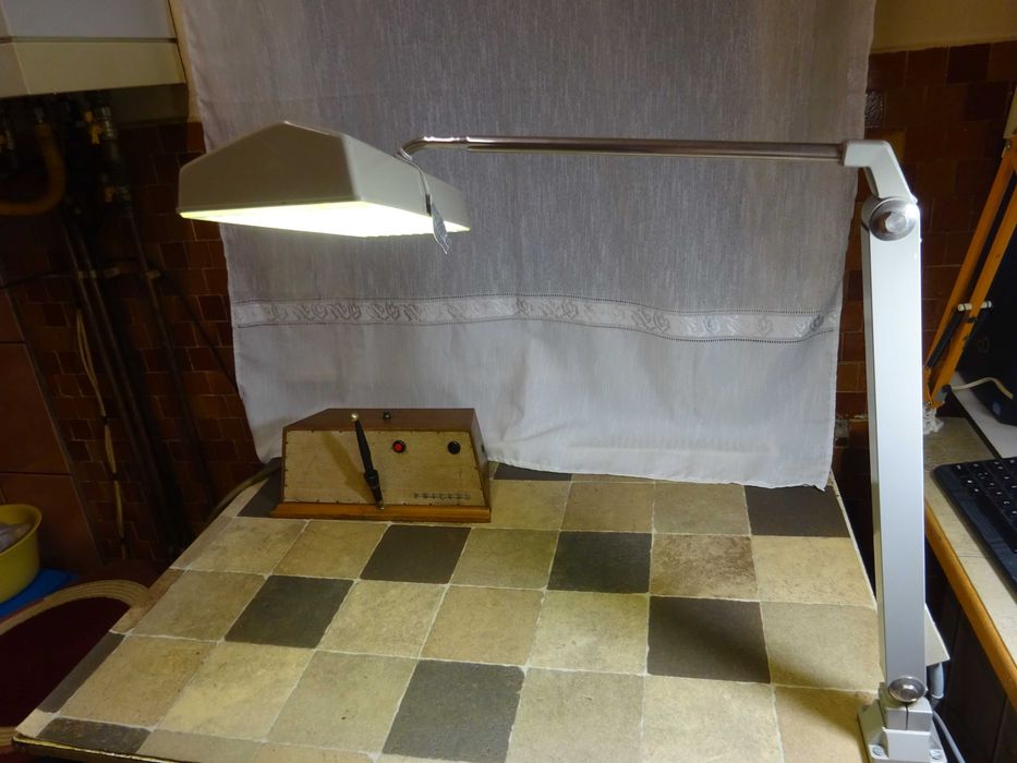 Lampa de birou vintage /industriala / Waldmann ST208 N /