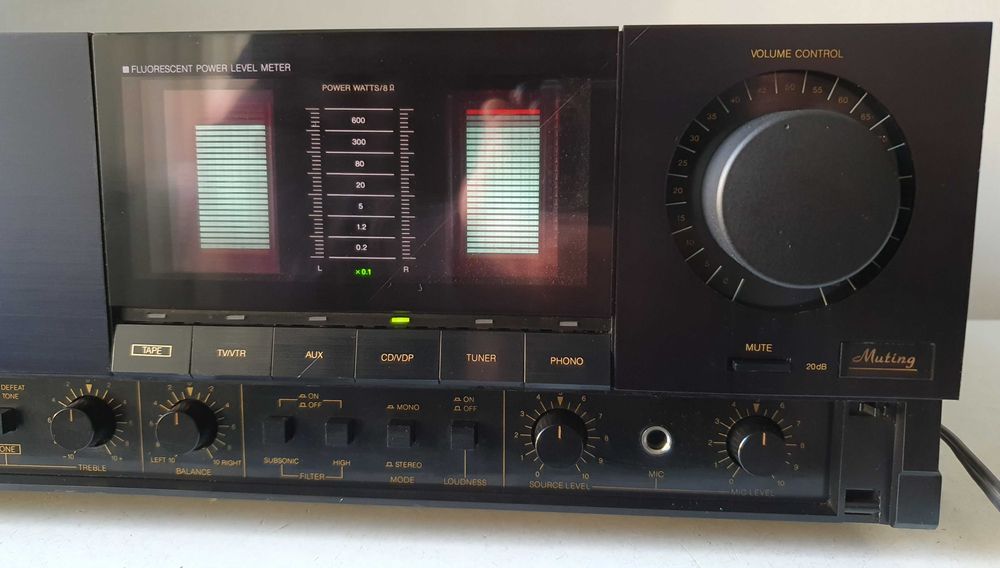 Statie Universum V 4386 – Consum 630W – VU-metre LED – Putere Brută