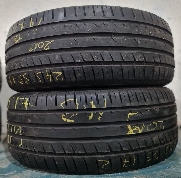 2x 245/55/17 VARA HANKOOK 6MM 2019 Stare impecabila