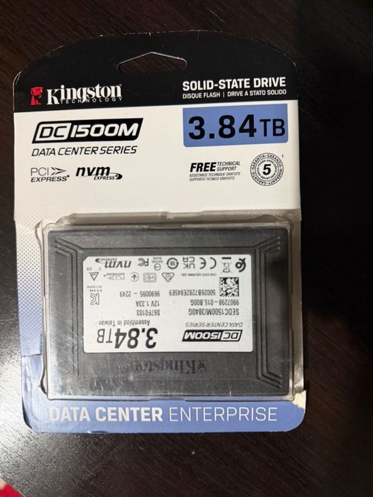 SSD Kingston DC1500M 3.84 TB