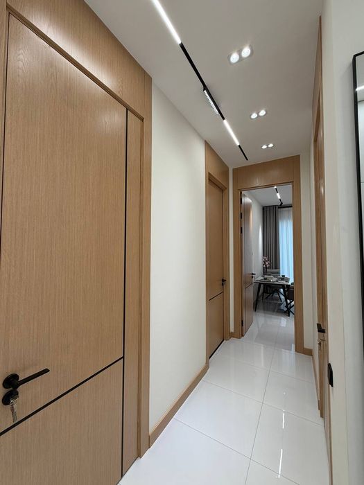 Мирабадский район 2х комнатная квартира в ЖК Parkwood, укомплектована