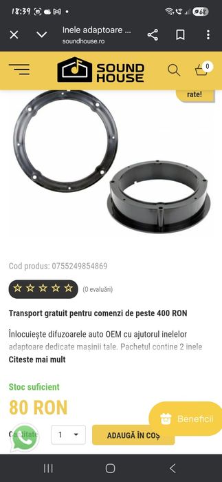 Difuzoare Hertz Cento CX 165