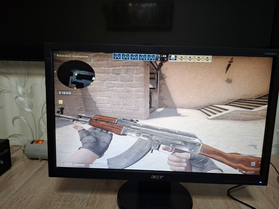 Игровой компьютер i3 2120/gts 450/4gb ОЗУ/128 Гб ССД/500 Гб HDD