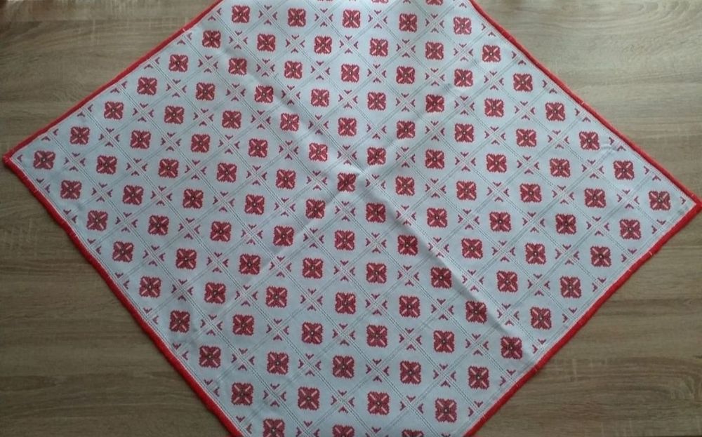 Față/fețe de masă tradiționale vintage cusute manual