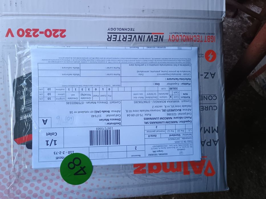 Aparat de sudura almaz